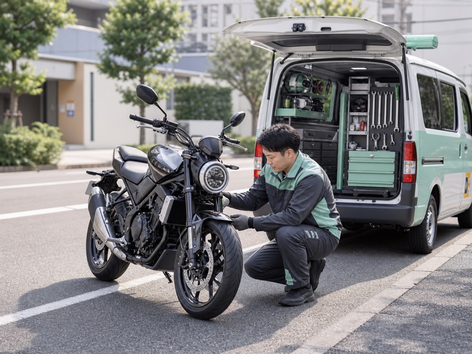 バイクのサビの原因と対処法の仮サムネイル